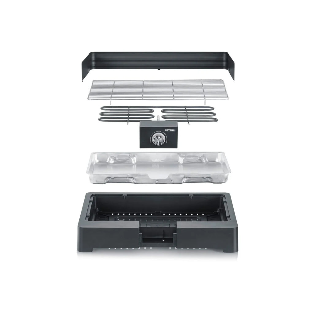 Barbacoa De Mesa Negro 2200 W Pg 8565 Severin