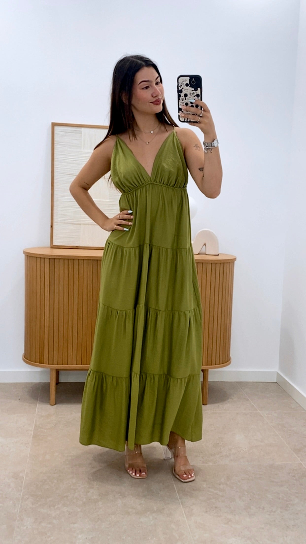 VESTIDO VOLANTES TIRANTES