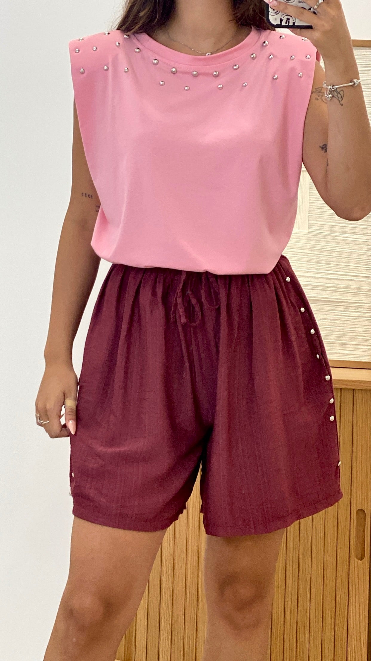 SHORT TACHUELAS