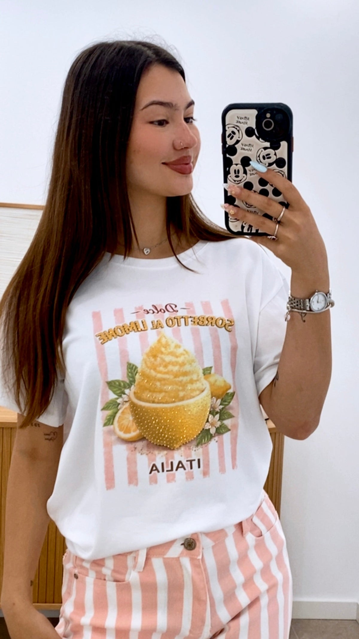CAMISETA SORBETTO AL LIMONE
