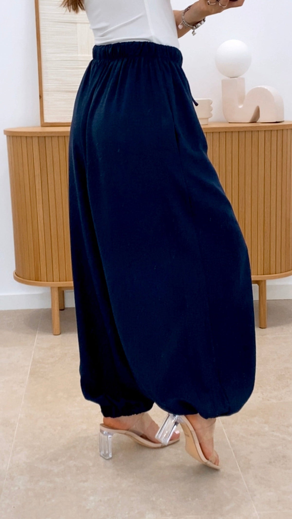 PANTALÓN LISO BOMBACHO