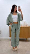 CONJUNTO KIMONO + PANTALÓN VERI