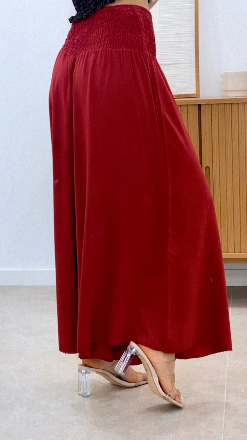 PANTALÓN ANCHO CINTURA PANEL