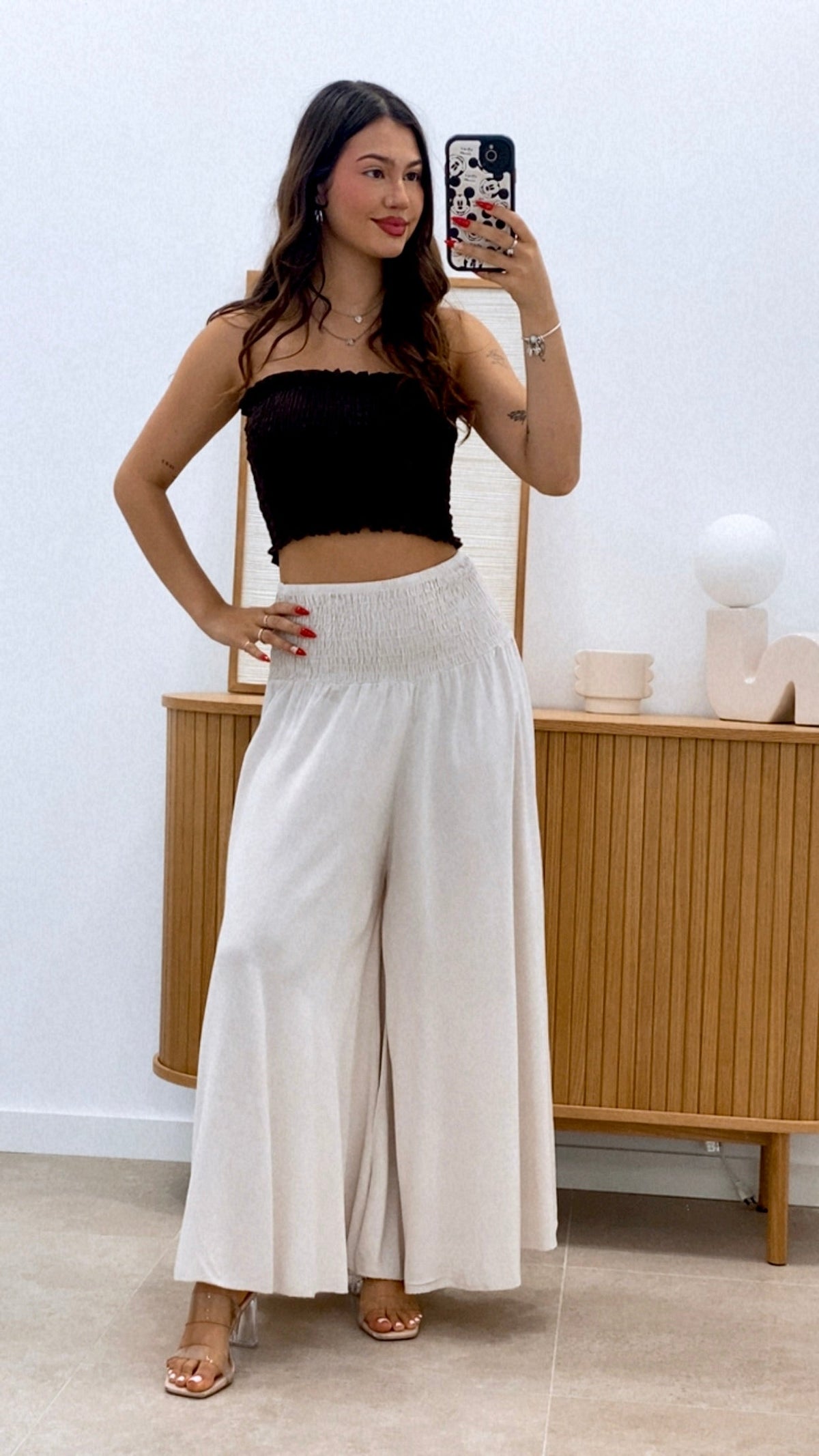 PANTALÓN ANCHO CINTURA PANEL