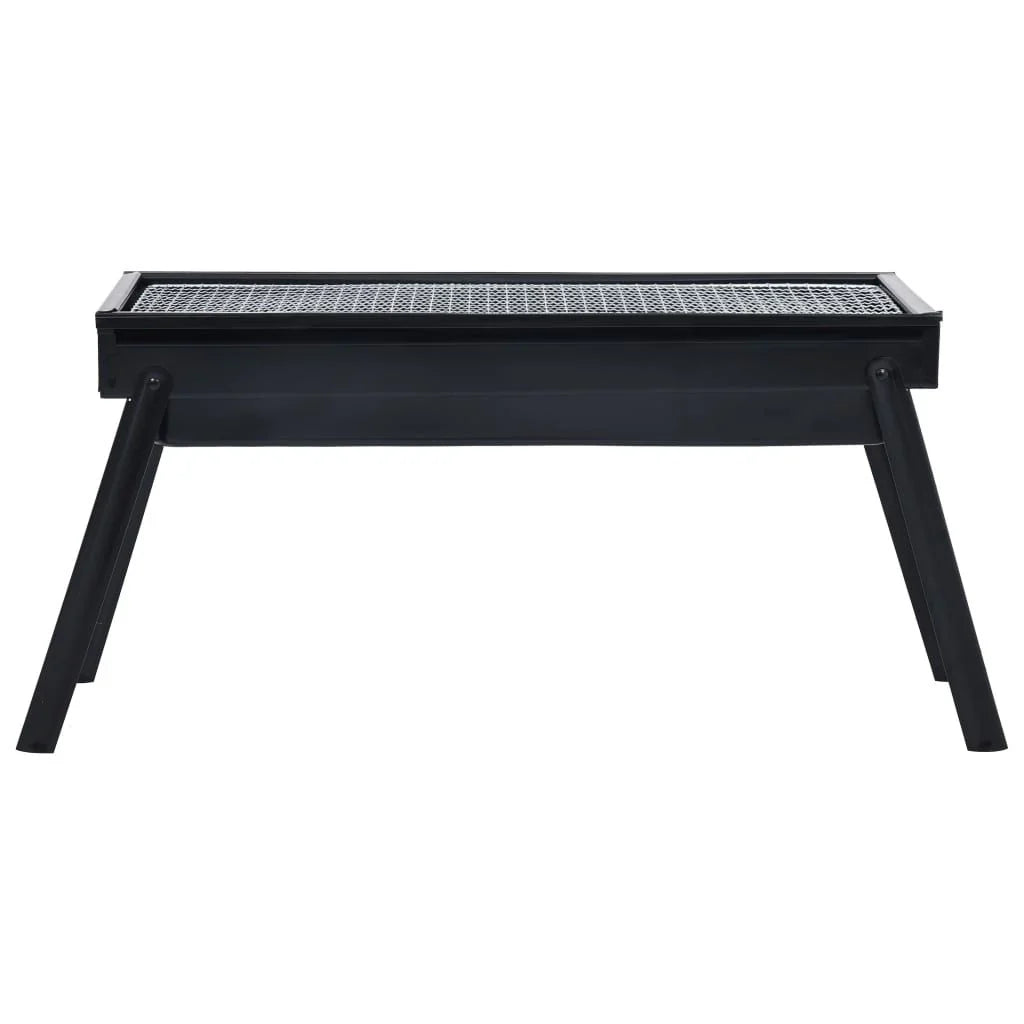 Barbacoa Portátil Para Camping De Acero 60x22,5x33 Cm Vidaxl