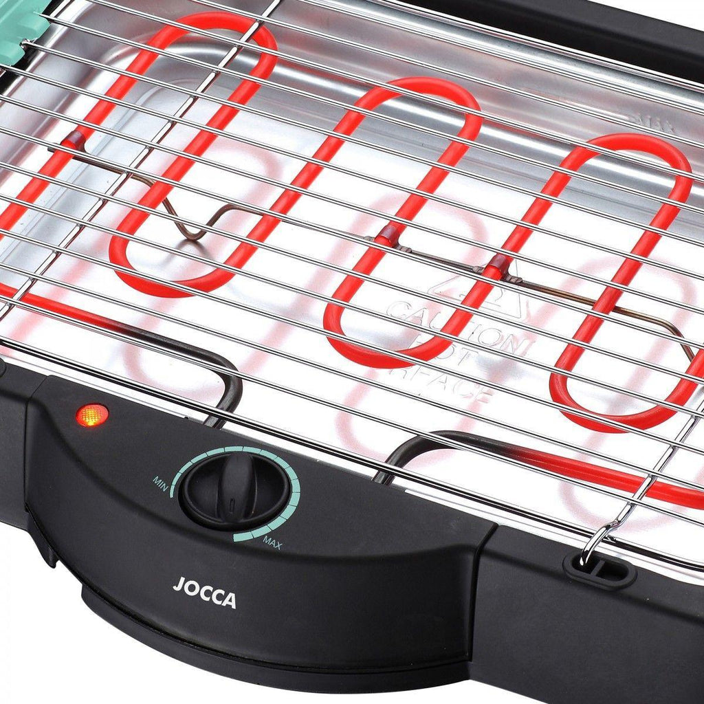 Barbacoa Eléctrica 2000w, Con Bandeja Desmontable Jocca