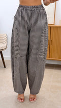 PANTALÓN VICHY BARREL