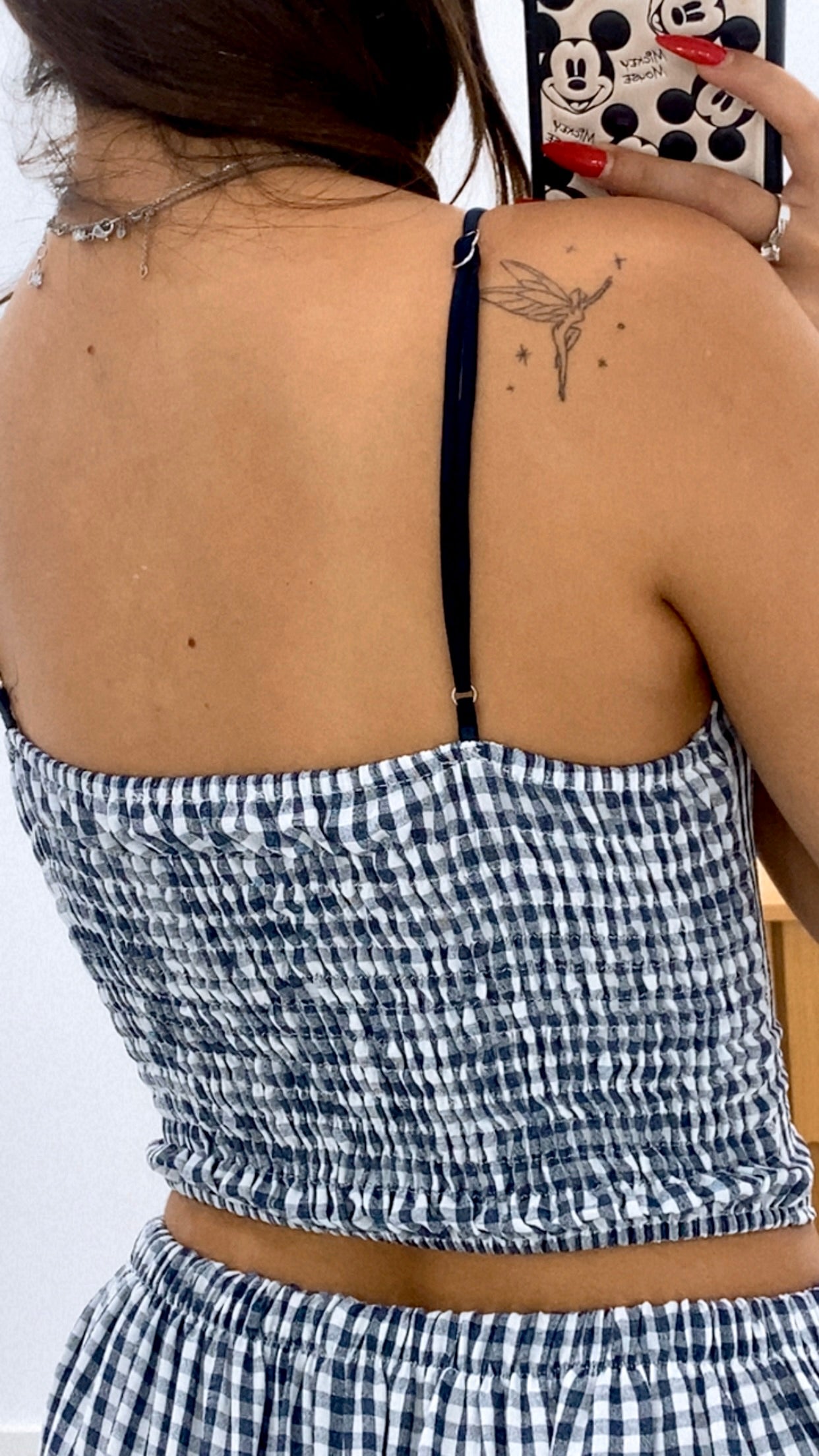 CONJUNTO TOP + BOMBACHO VICHY