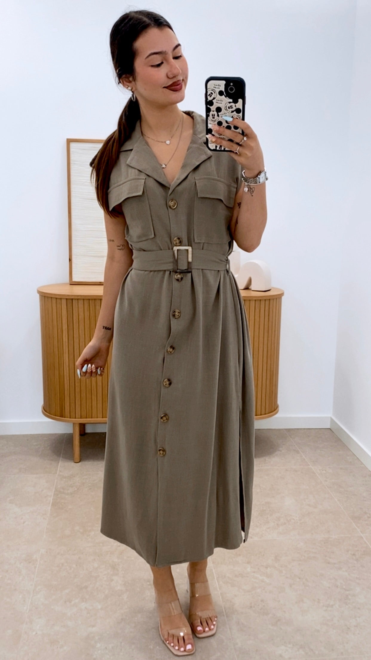 VESTIDO CAMISERO BOLPE