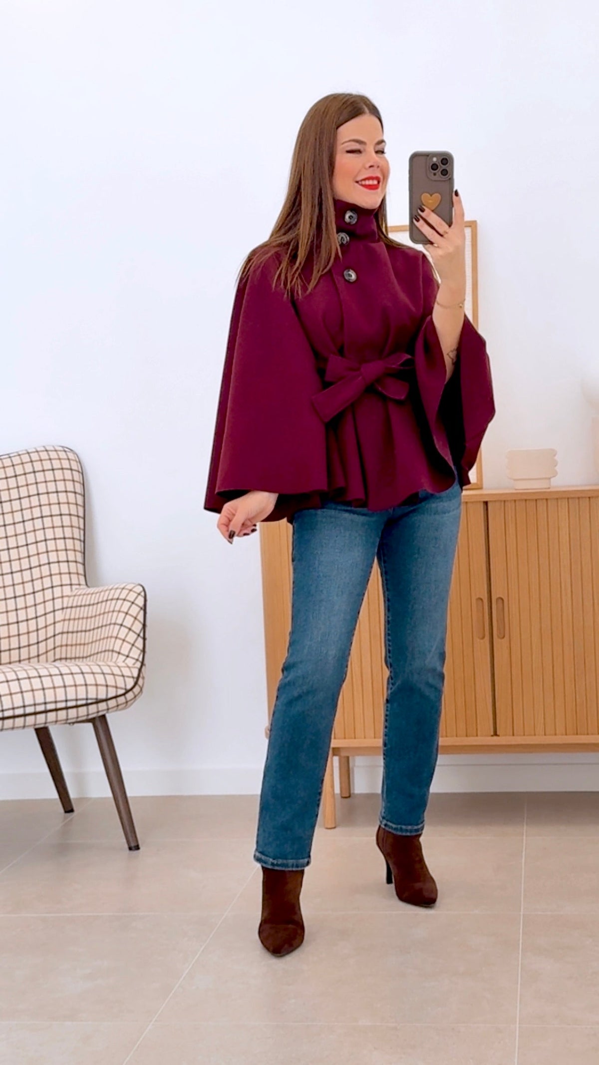 PONCHO DE PAÑO