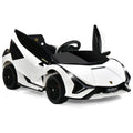 Lamborghini Licenciado Eléctrico con Suspensión y Bluetooth