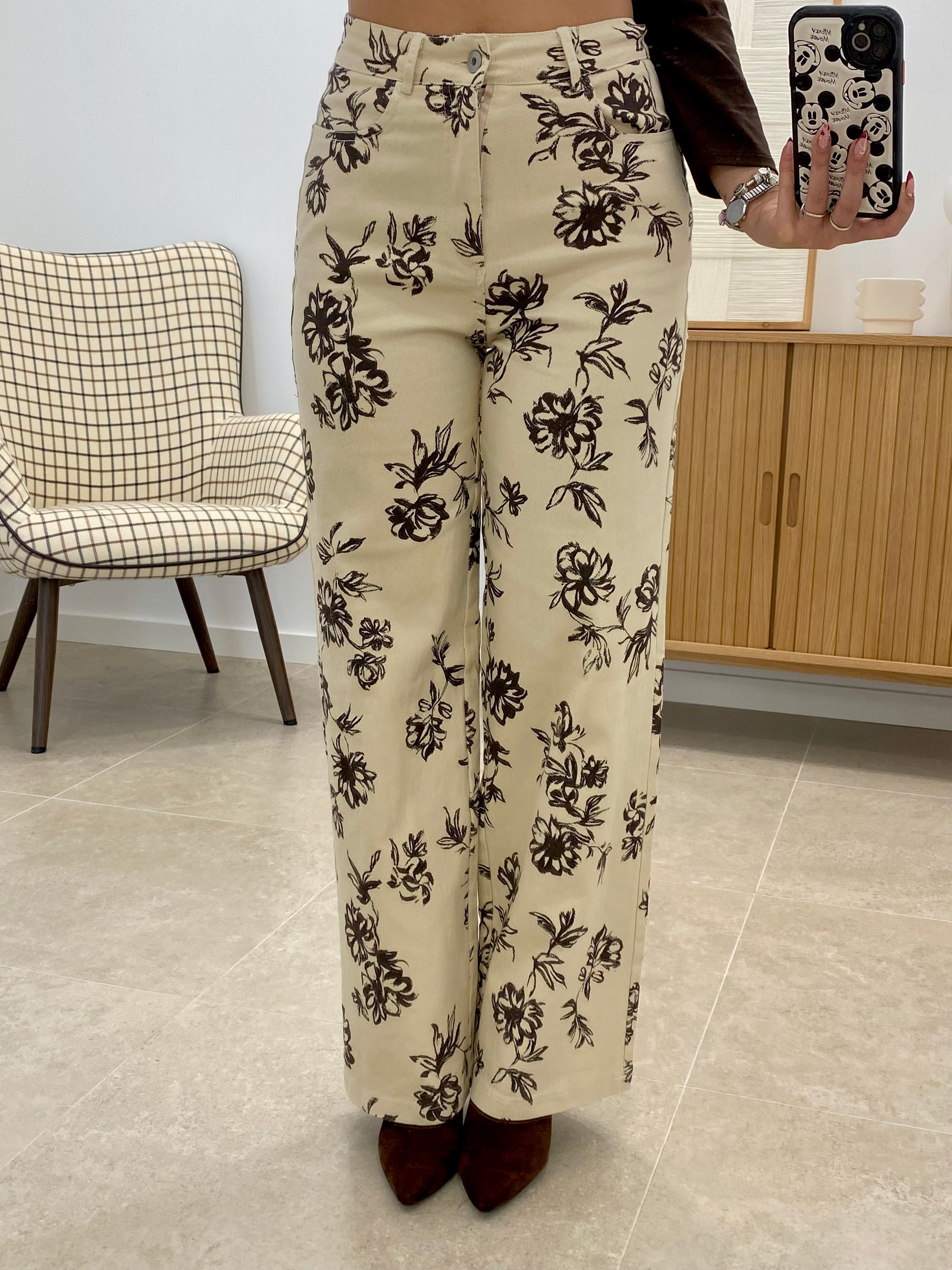PANTALÓN FLORES BROW