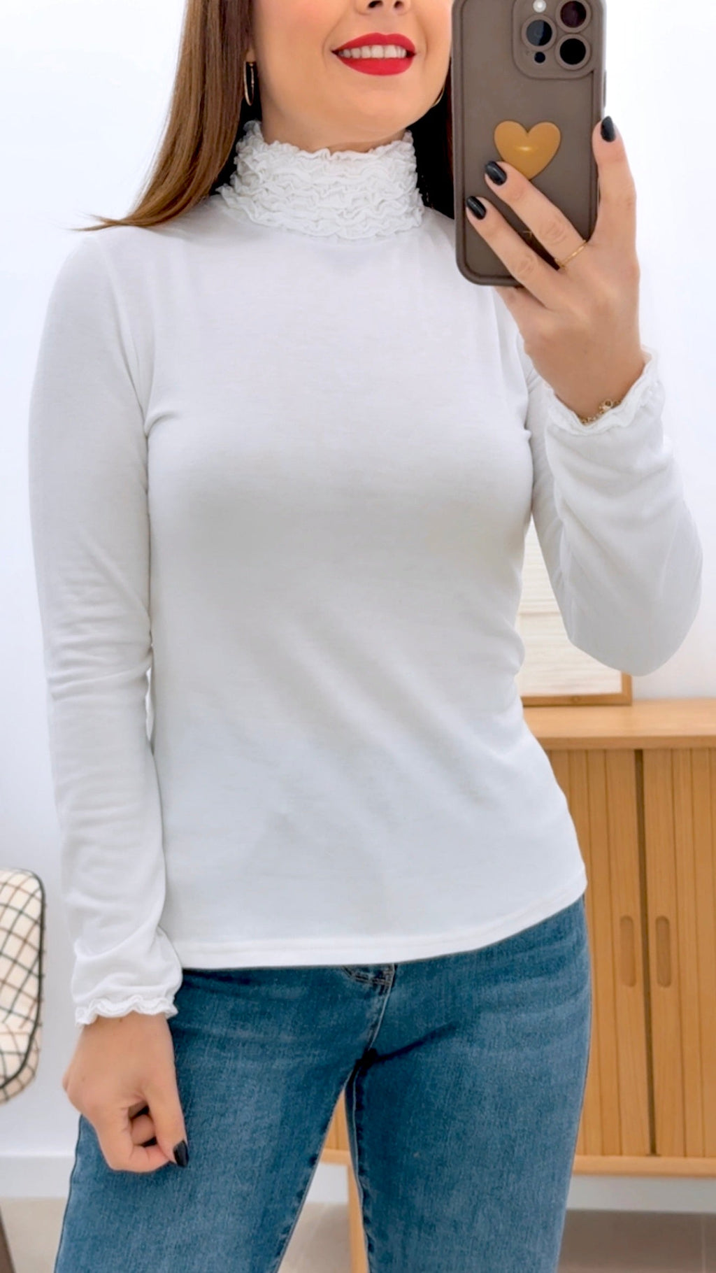 CAMISETA CUELLO ZIGA