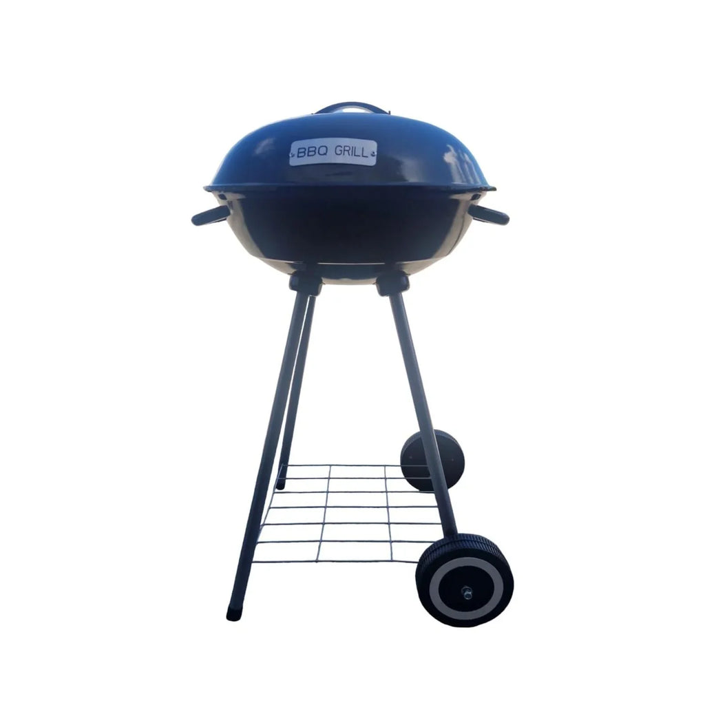 Barbacoa Elecsan Carbón 18.5 Pulgadas Con Ruedas Y Tapadera