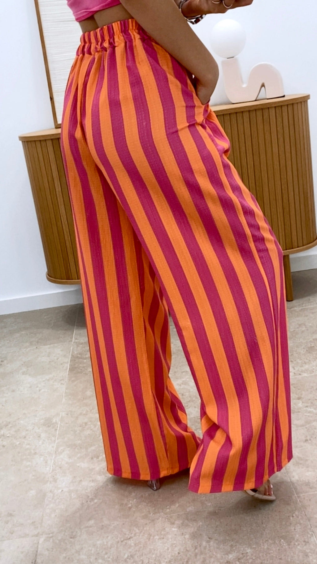 PANTALÓN RAYADO BICO
