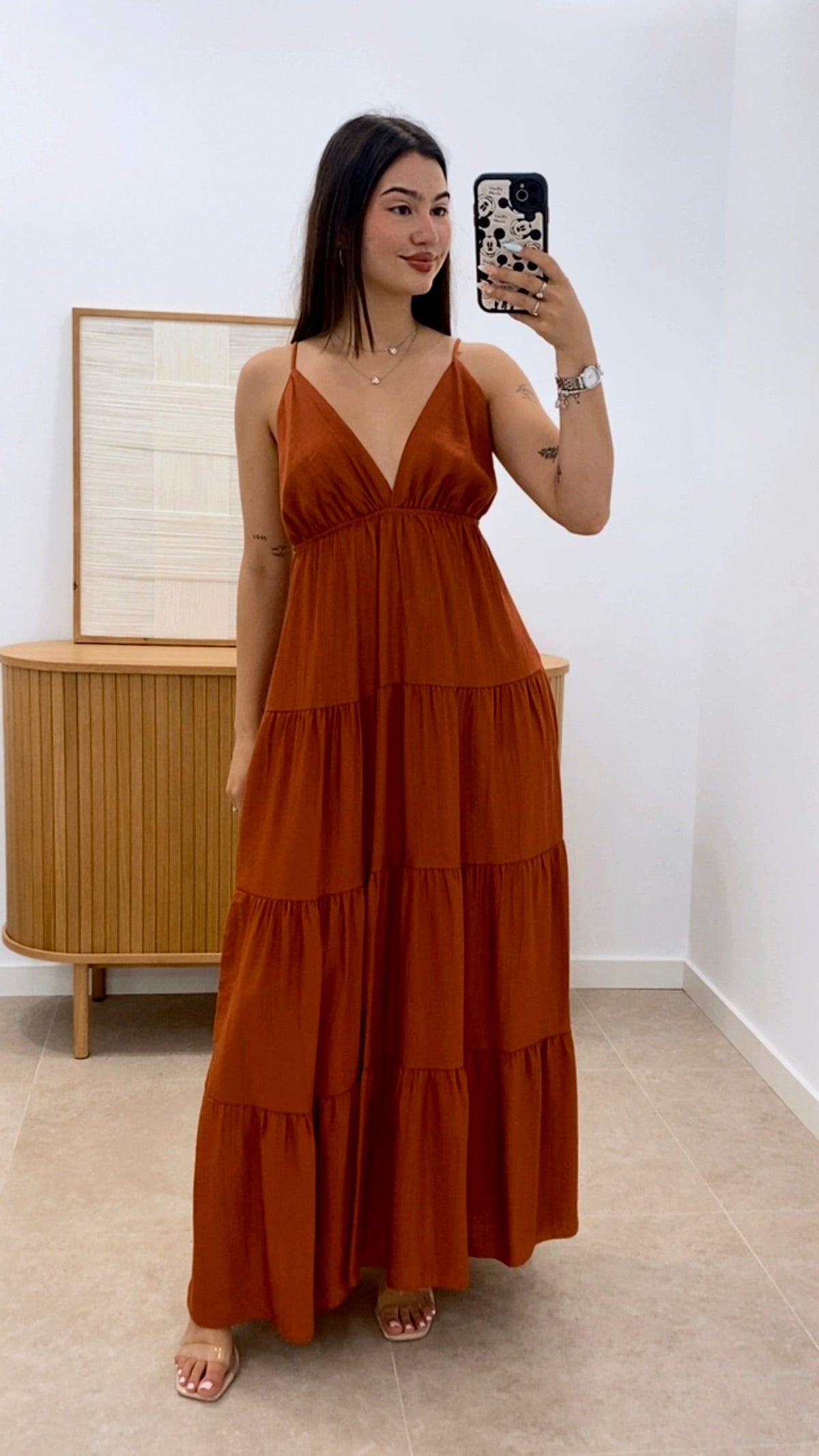 VESTIDO VOLANTES TIRANTES
