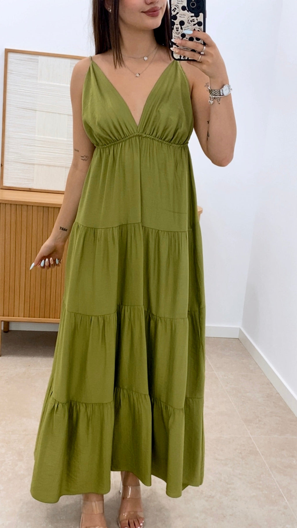 VESTIDO VOLANTES TIRANTES