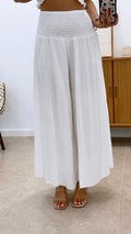 PANTALÓN ANCHO CINTURA PANEL