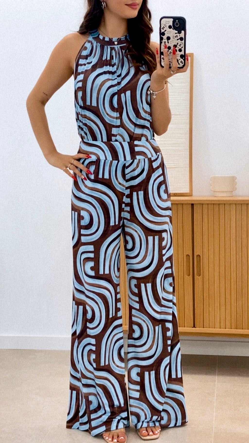 CONJUNTO LICRA FRÍA ESTAMPADO