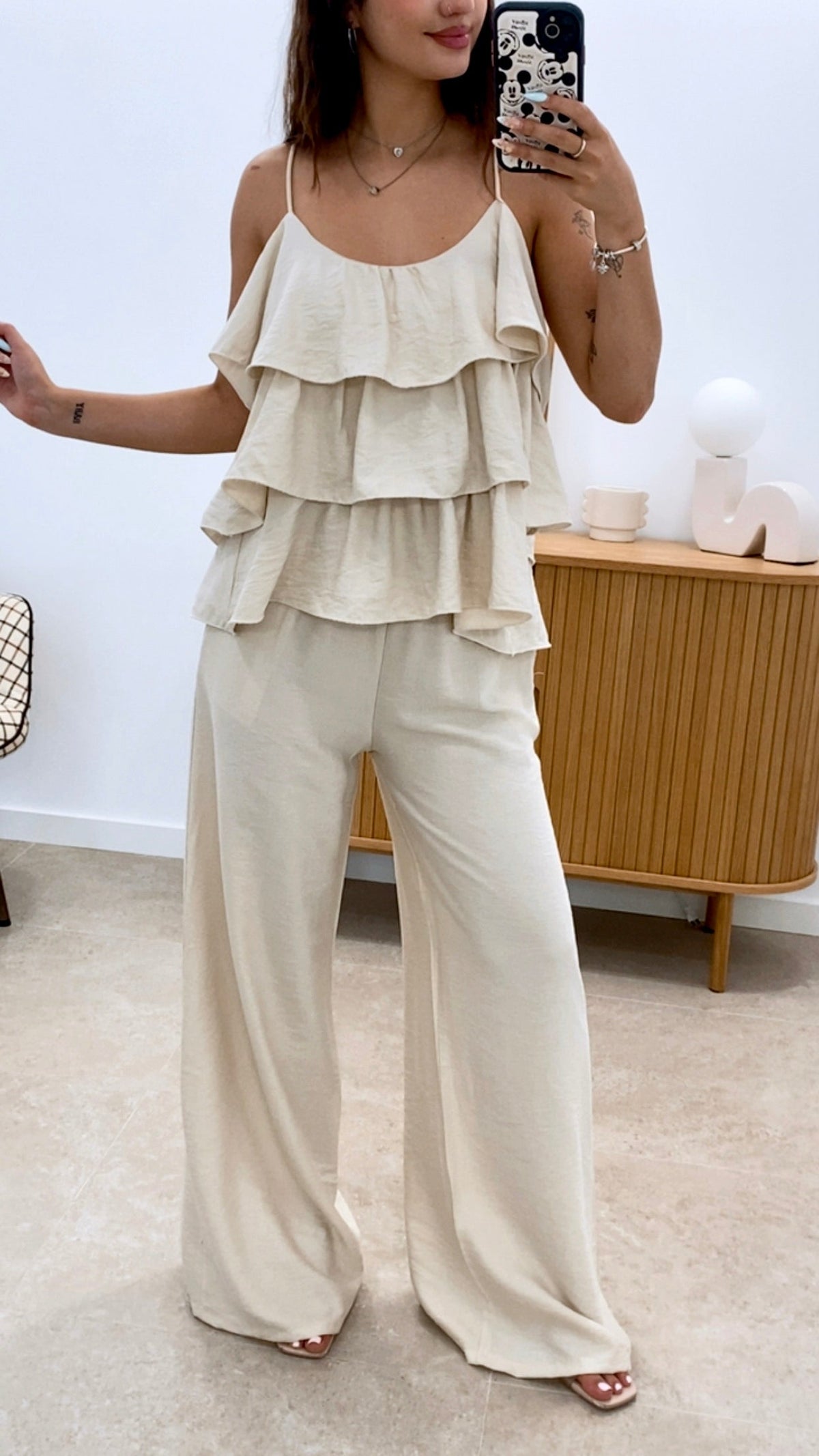 CONJUNTO CAMISETA TIRANTE + PANTALÓN VOLARE