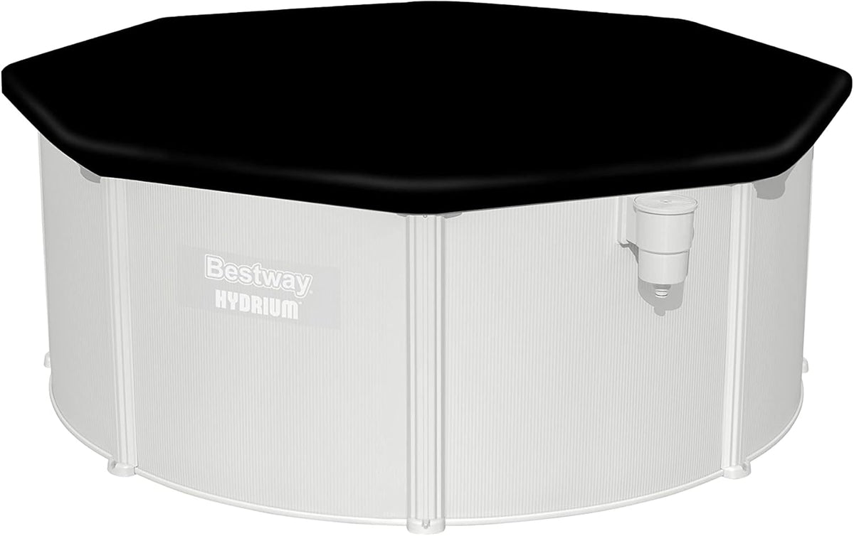 Bestway Hydrium - Piscina de Pared de Acero con Filtro de Arena, diámetro de 300 x 120 cm, Gris, Redonda