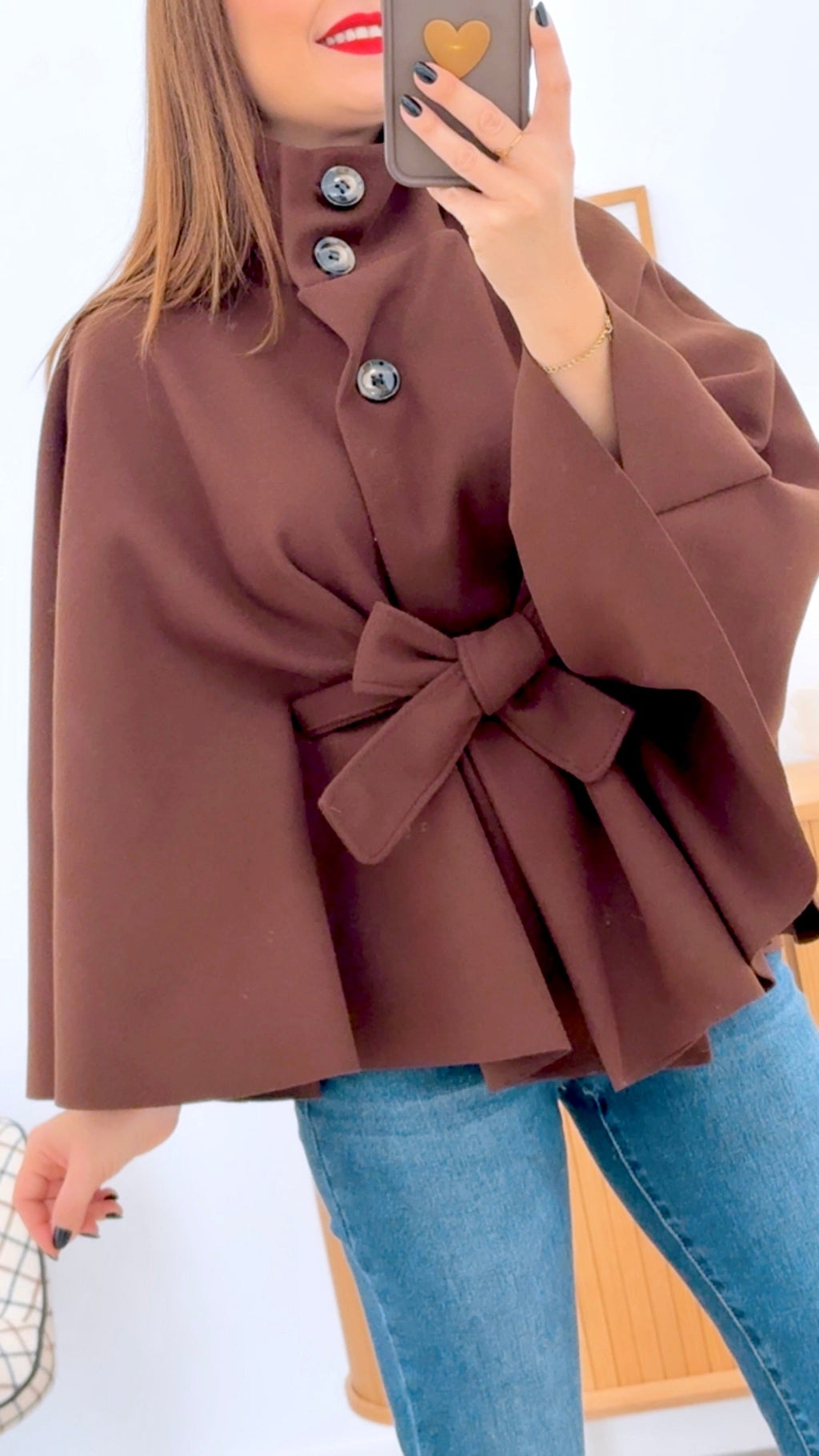 PONCHO DE PAÑO