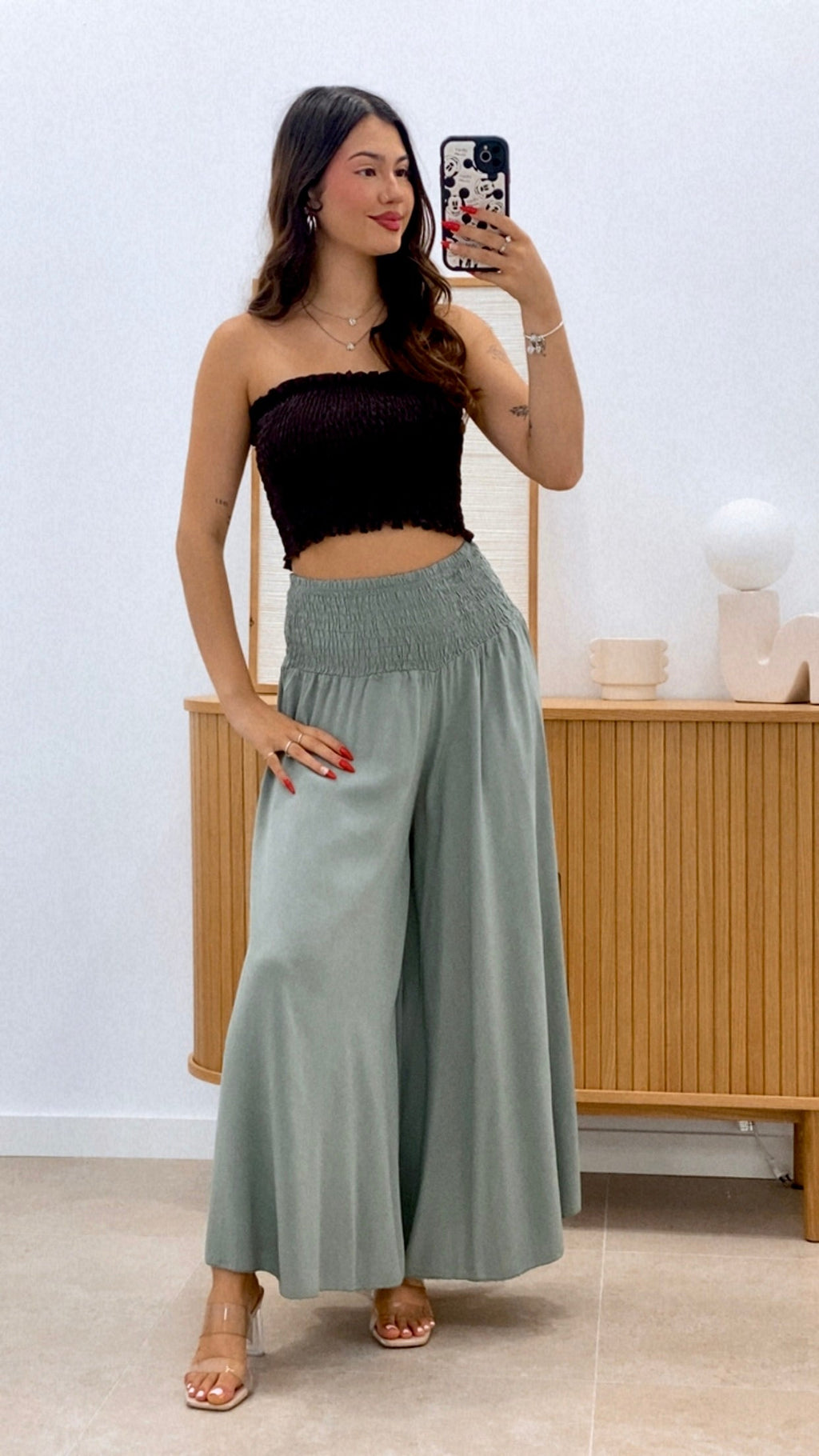 PANTALÓN ANCHO CINTURA PANEL