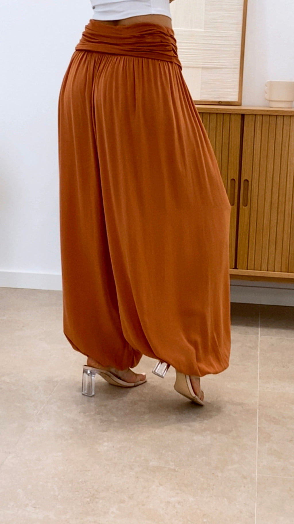 PANTALÓN CINTURA BOMBACHO