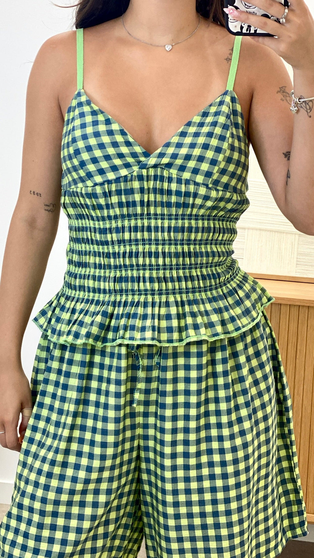 CONJUNTO VICHY TIRANTE Y PANEL