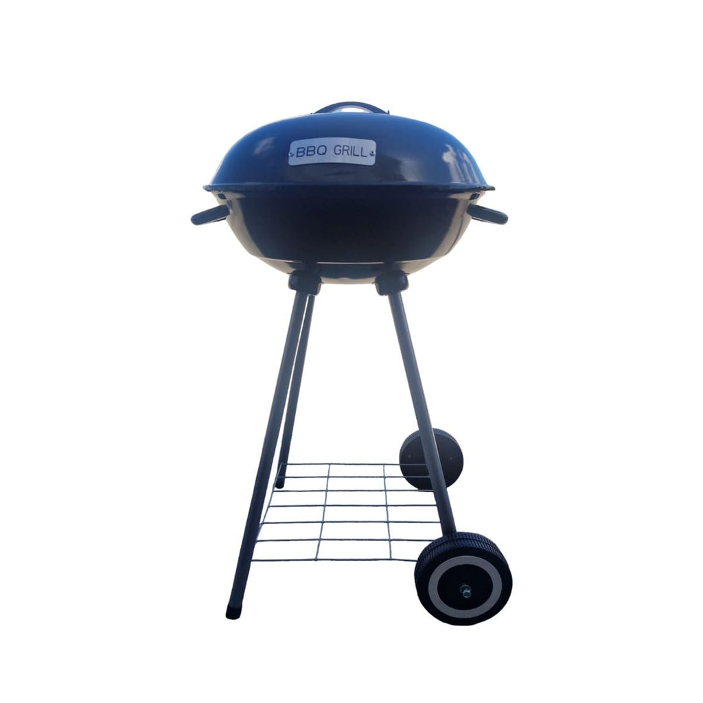 Barbacoa Elecsan Carbón 18.5 Pulgadas Con Ruedas Y Tapadera