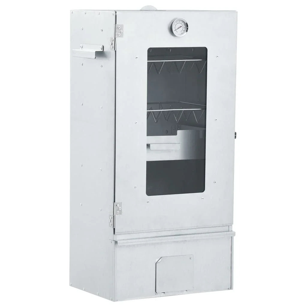 Horno Ahumador Barbacoa 1 Kg De Virutas De Madera 44,5x29x83 Cm Vidaxl