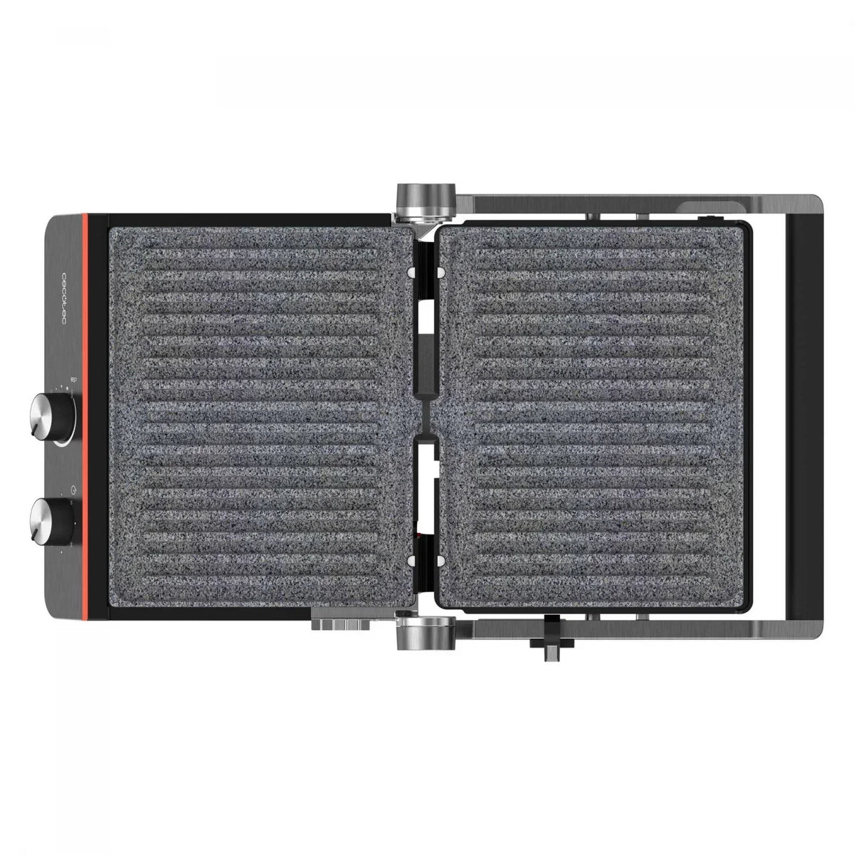 Barbacoa Eléctrica Cecotec Rock’nGrill Blaze Neon, 2200 W - Negro