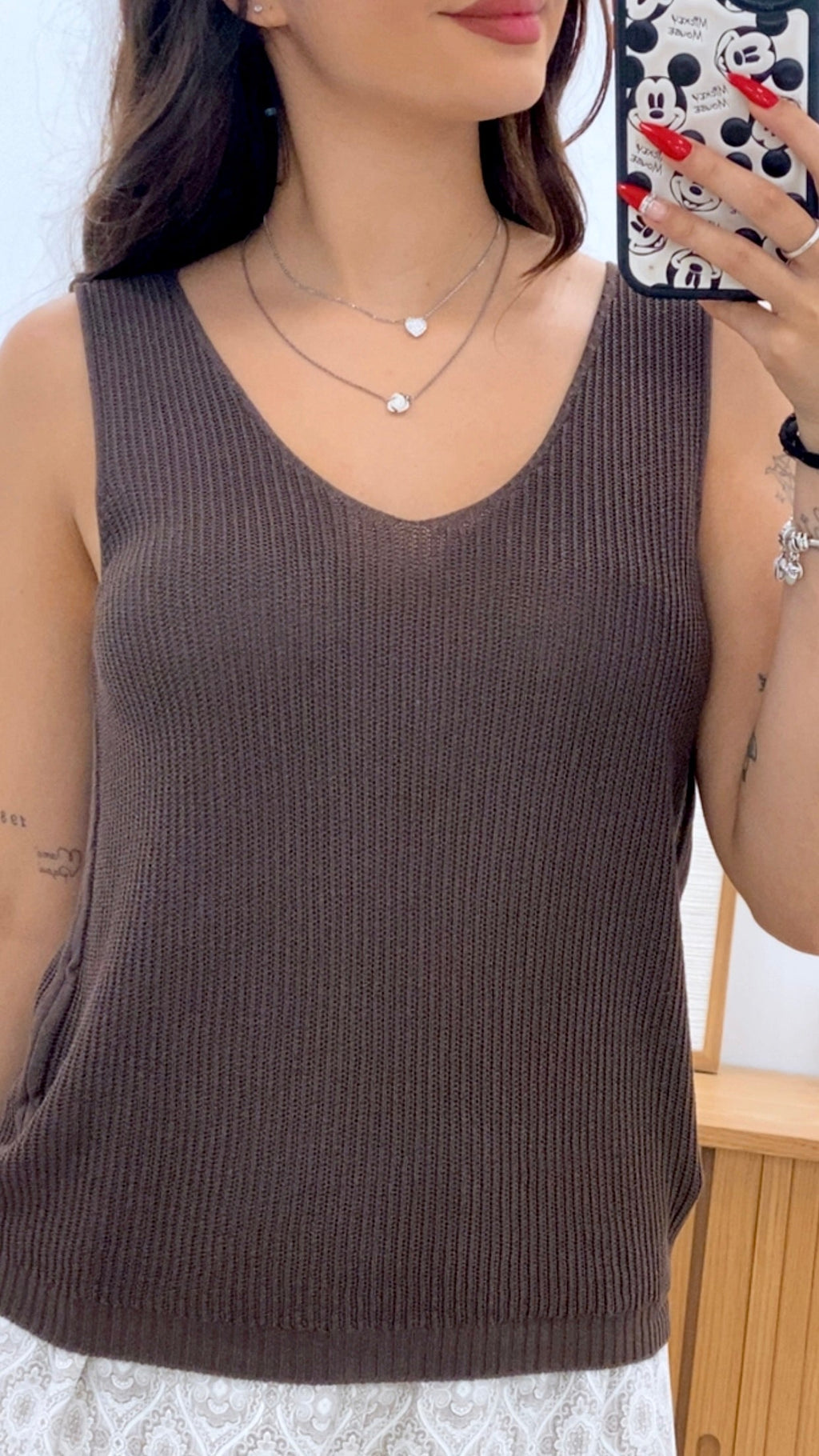 CAMISETA TIRANTES PUNTO