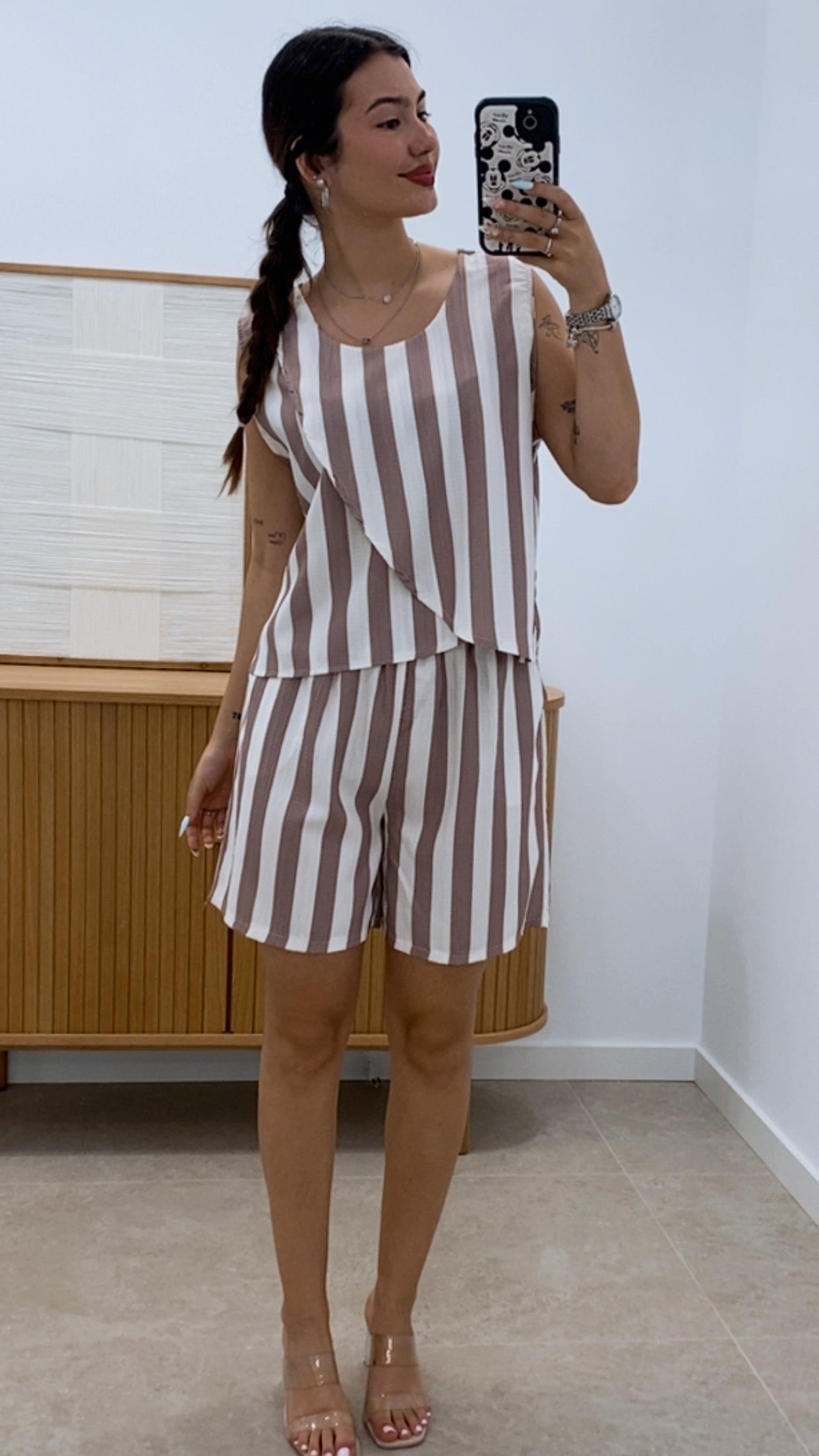 CONJUNTO CORTO RAYAS