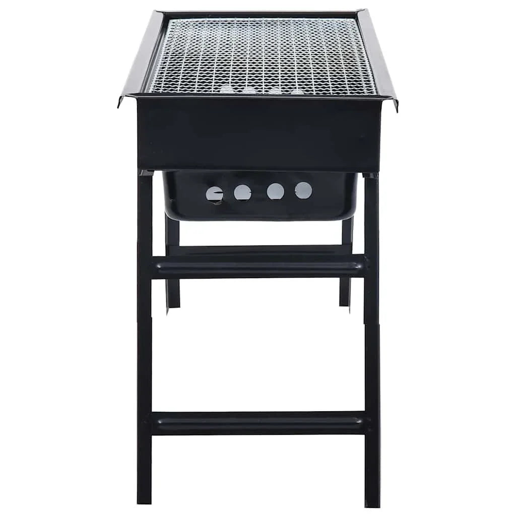 Barbacoa Portátil Para Camping De Acero 60x22,5x33 Cm Vidaxl
