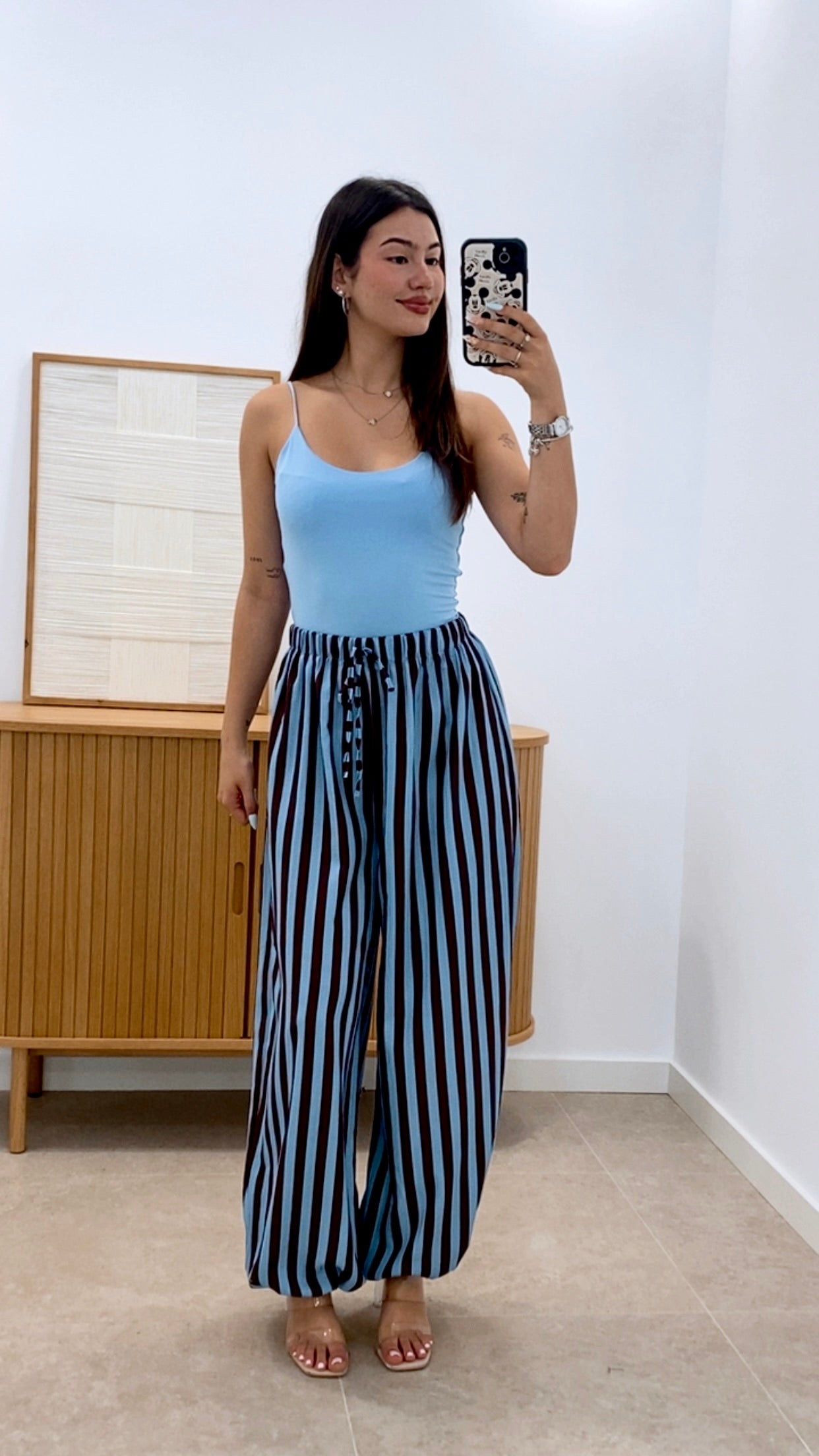 PANTALÓN BOMBACHO RAYAS