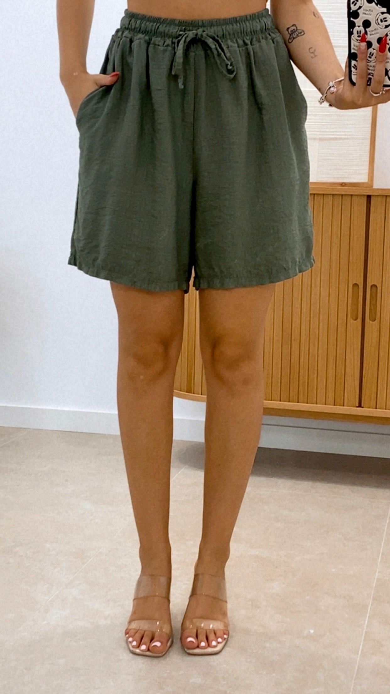 CONJUNTO SHORT + CHALECO MILI