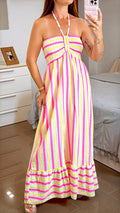 VESTIDO MUSE RAYAS
