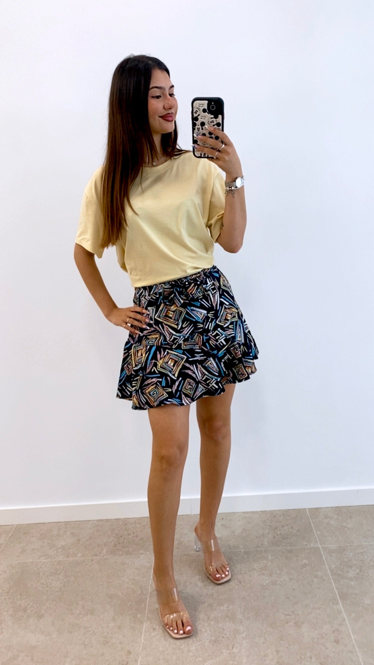 FALDA PANTALÓN ESTAMPY
