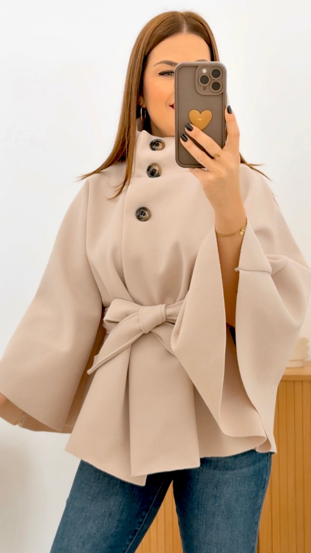 PONCHO DE PAÑO