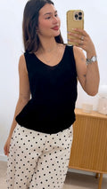 CAMISETA TIRANTES PUNTO