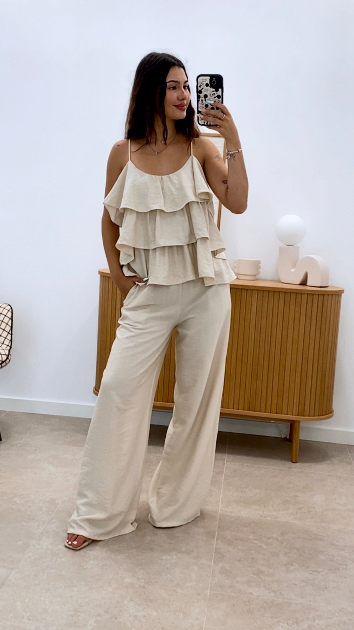 CONJUNTO CAMISETA TIRANTE + PANTALÓN VOLARE