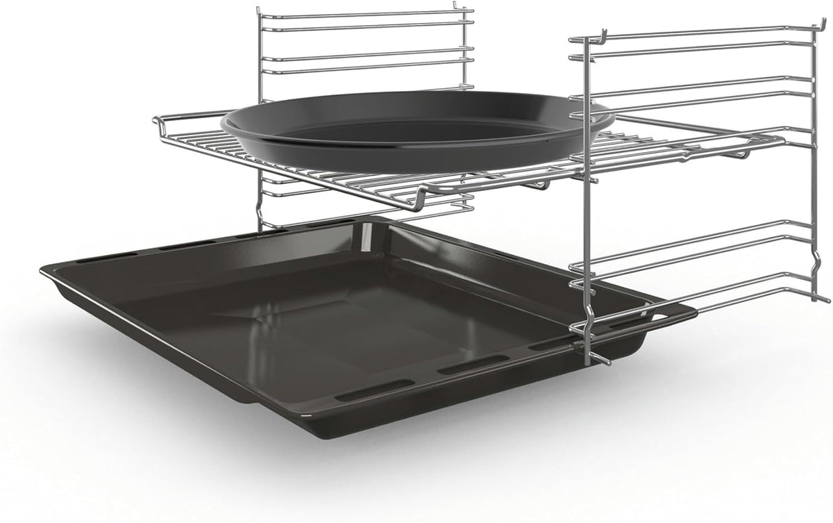 Balay Horno Multifunción, 60 cm de ancho, Control Comfort, Precalentamiento Rápido, 7 funciones, Negro/Acero inoxidable, 3HB2030X0
