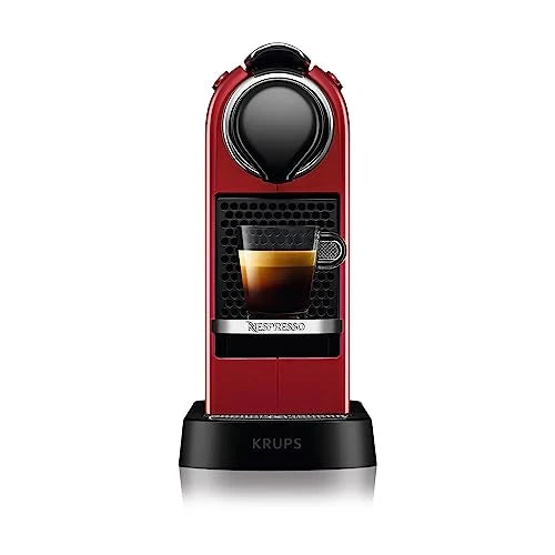 2025 Cafetera de cápsulas Krups Nespresso Pixie Redesign | Espresso y lungo | Estilo industrial | Bajo consumo energético | Apagado automático | Bandeja ajustable | Cápsulas reciclables | Modelo XN306T