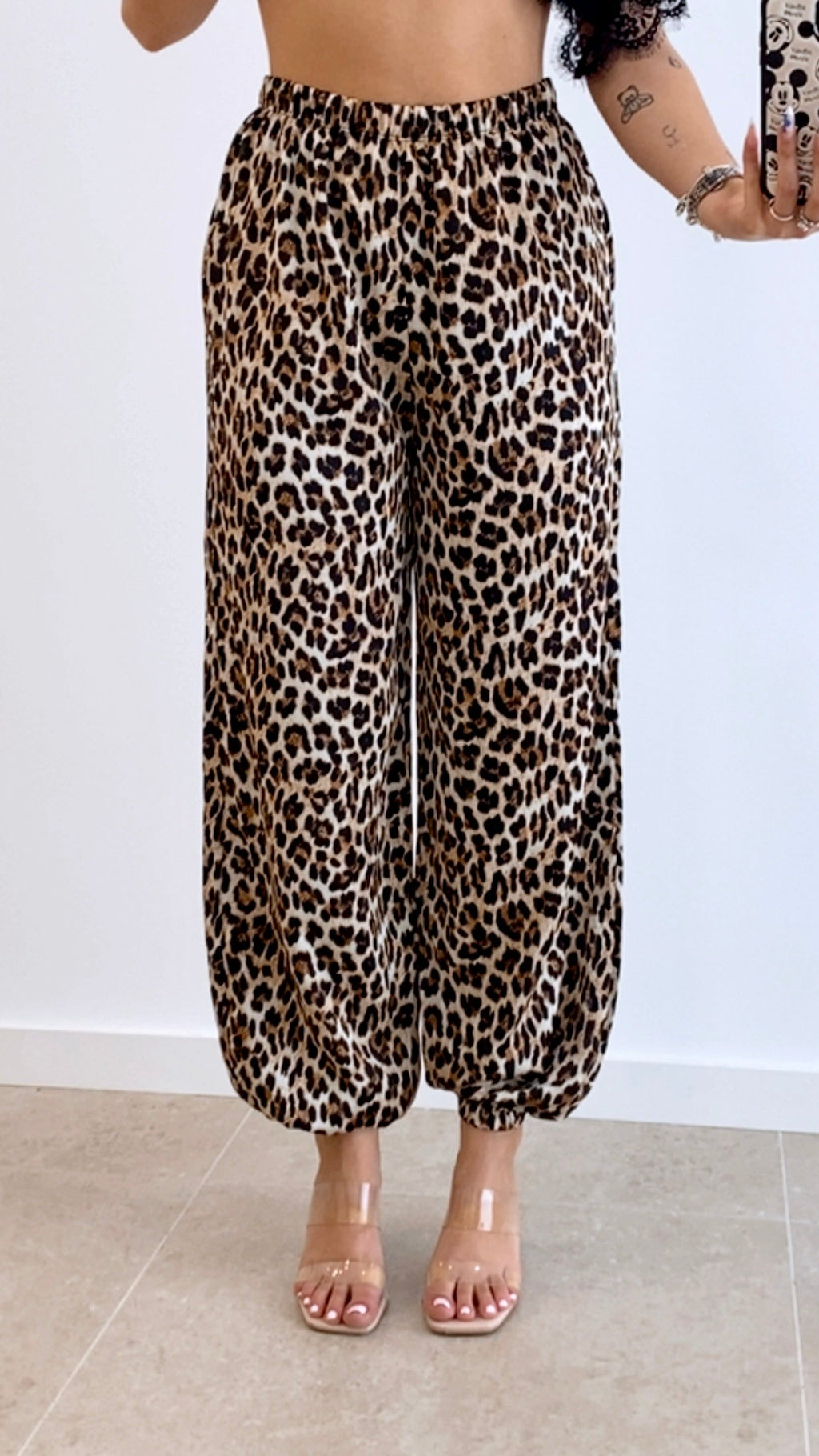 PANTALÓN SATINADO BOMBACHO PRINT