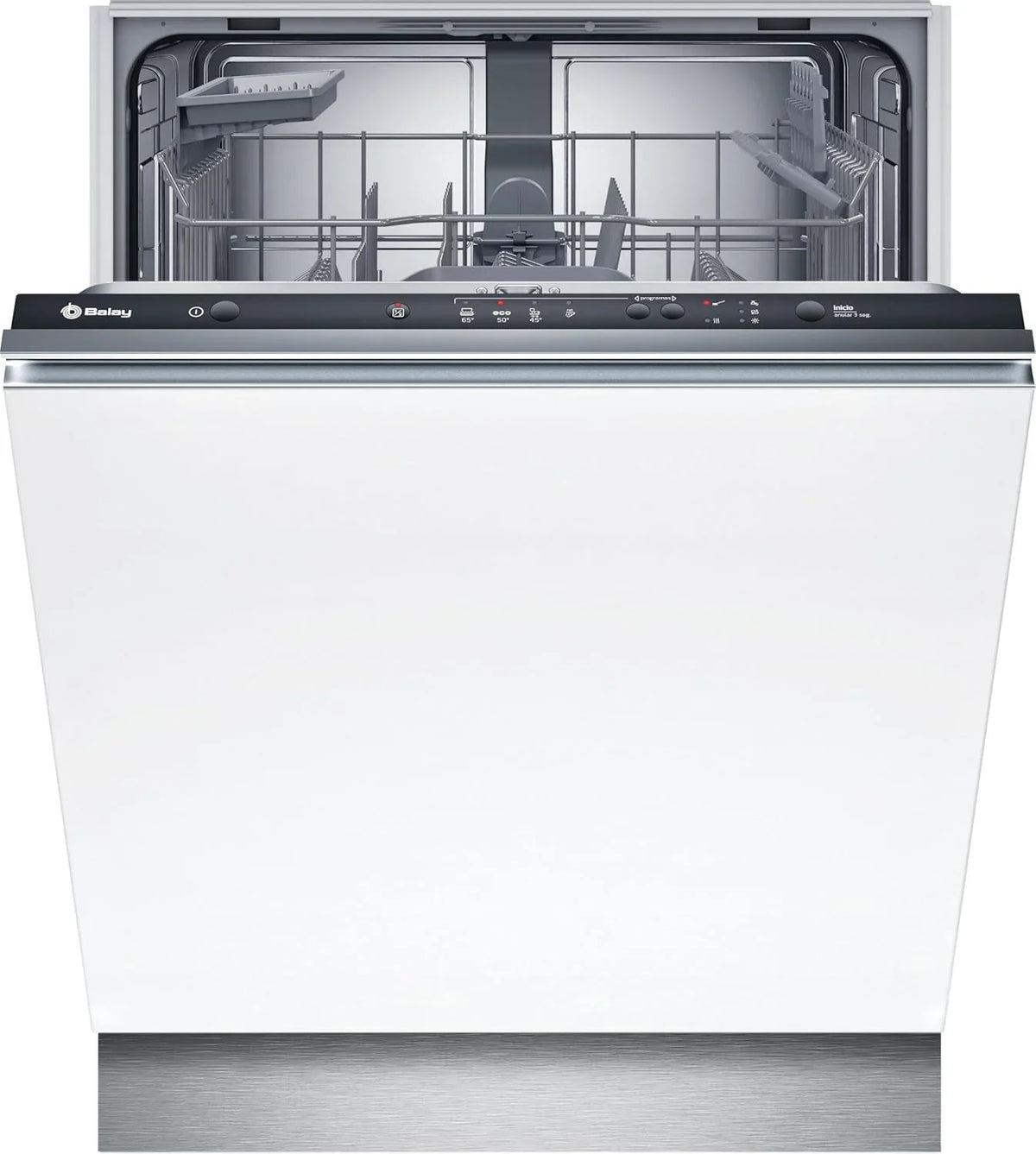 Balay Built-in Dishwasher, 12 Service, 60 cm Width, Half Load, Fast Program, Quiet, 3VF304NP