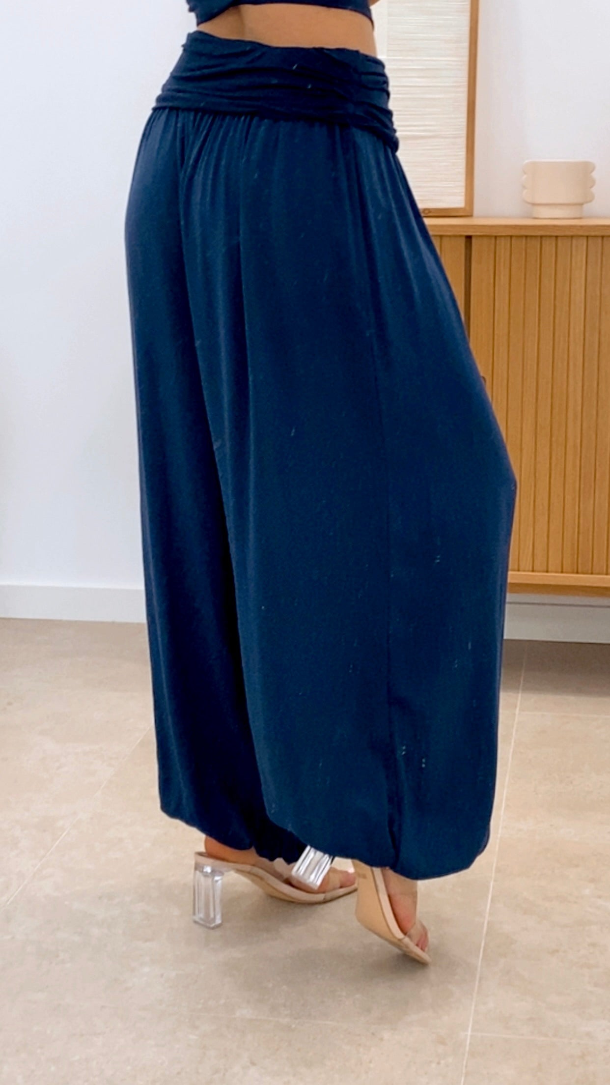 PANTALÓN CINTURA BOMBACHO