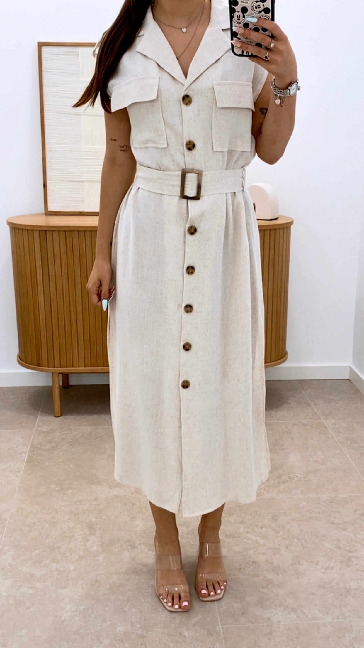 VESTIDO CAMISERO BOLPE