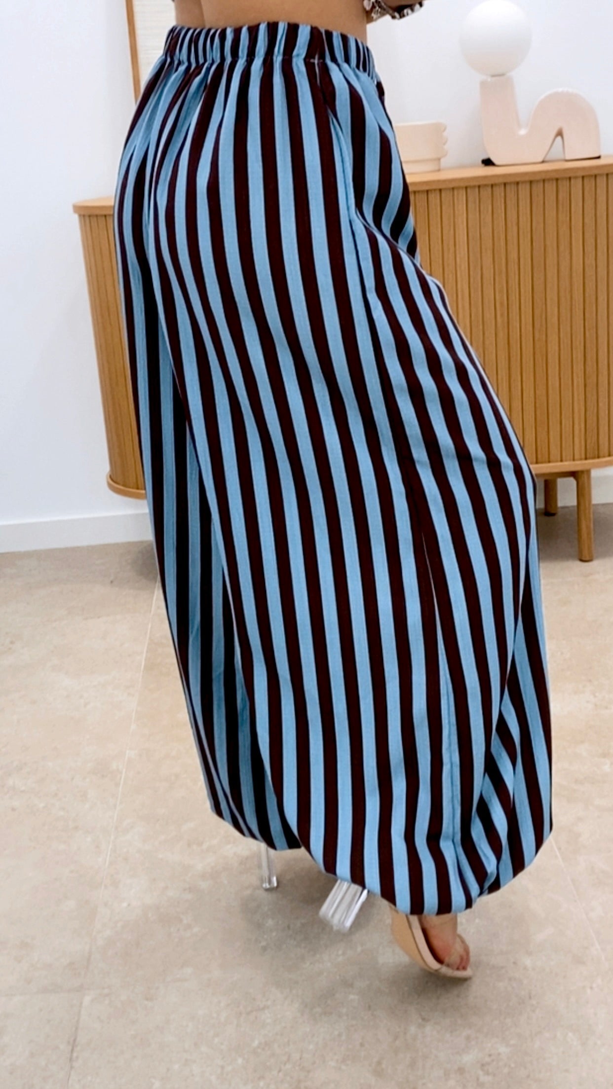 PANTALÓN BOMBACHO RAYAS