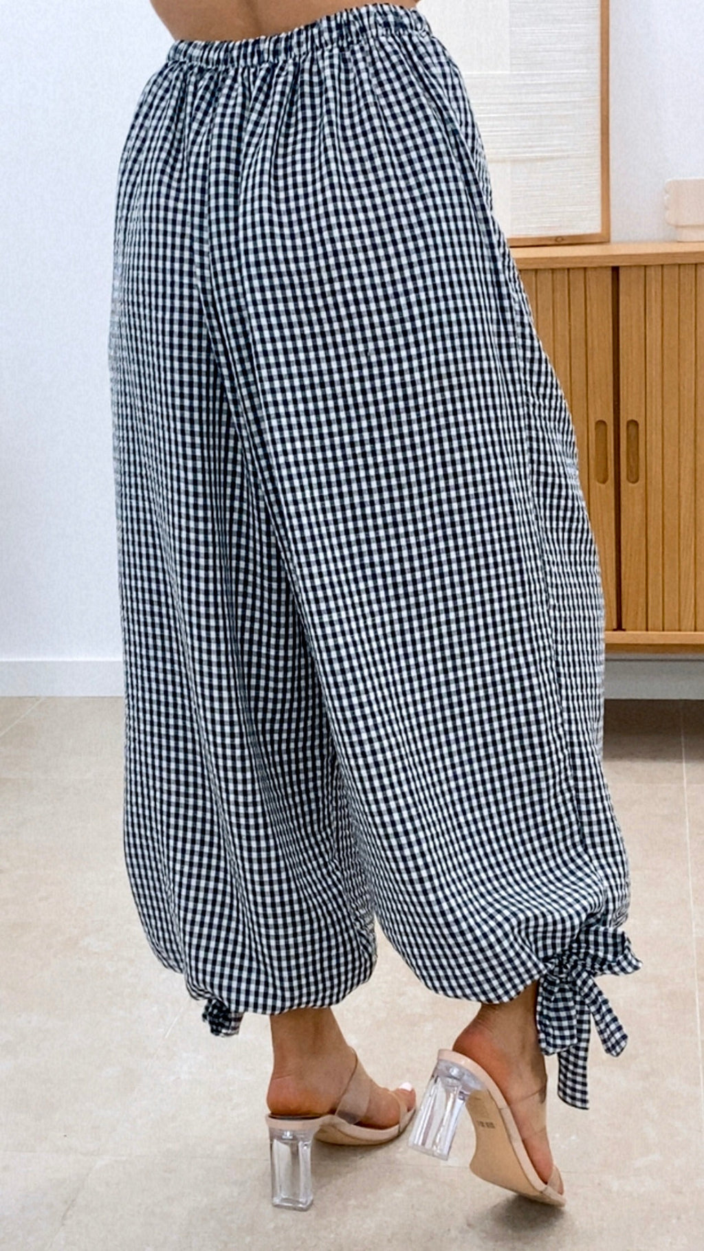 PANTALÓN LAZOS VICHY